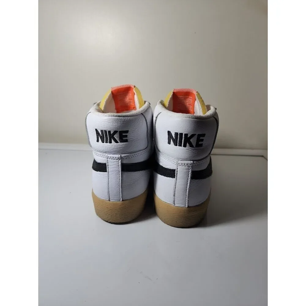 Nike SB Skateboard Zoom Blazer Mid ISO Orange Label Men's Size 9 - Picture 4 of 6